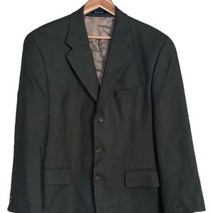 Vintage “98” Chaps By Ralph Lauren Dark Green New Wool Sport Coat Men’s 40R